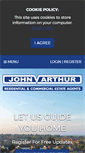 Mobile Screenshot of johnvarthur.com